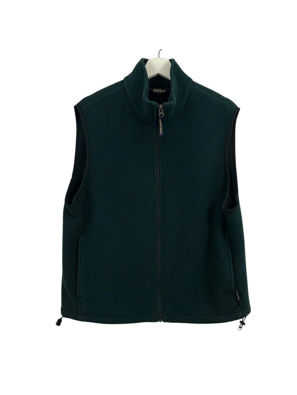 Woolrich Men’s Green Zip Up Vest Size L